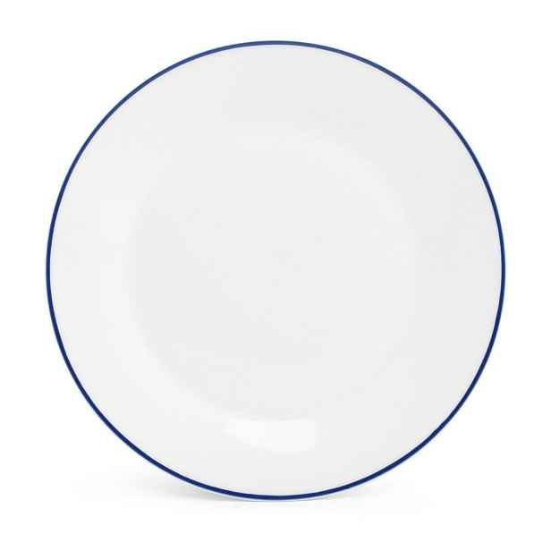 Bílý dezertní  porcelánový talíř ø 20 cm Basic White – BonBistro
