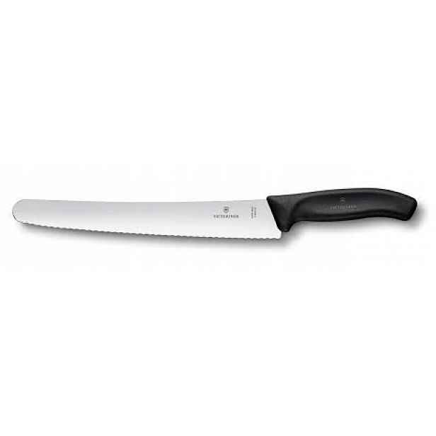 Nůž na chléb a těsto Victorinox Fibrox 26 cm, zoubkovaný, Švýcarsko