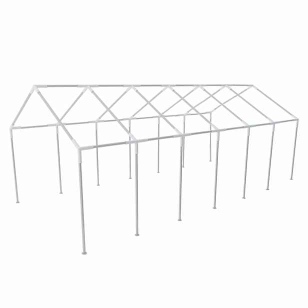 vidaXL Ocelový rám pro 12 x 6 m party stan