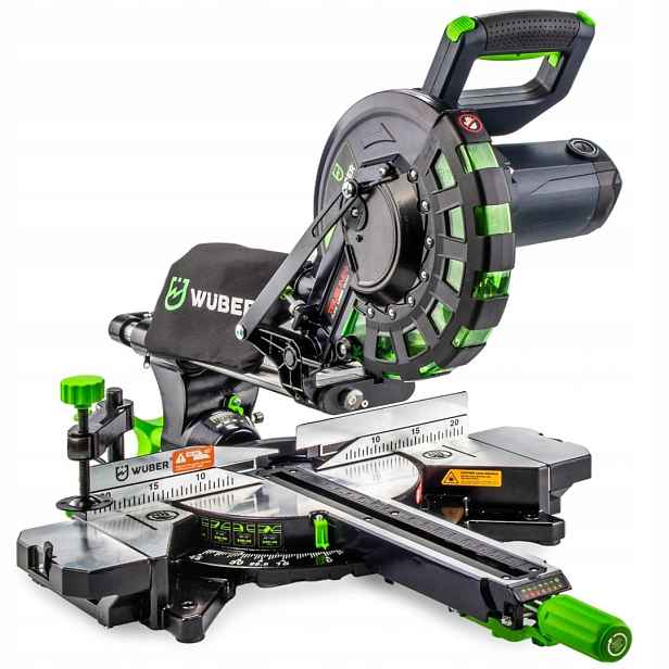 Wuber W33741,Pokosová pila s laserovým posuvem a 255mm nožem 2000 W, 255 mm