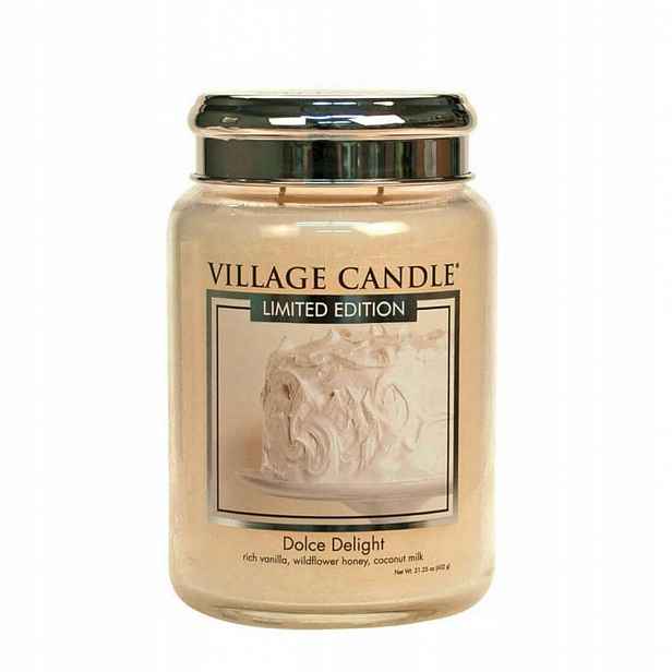 Velká svíčka Dolce Delight Metalic Village Candle