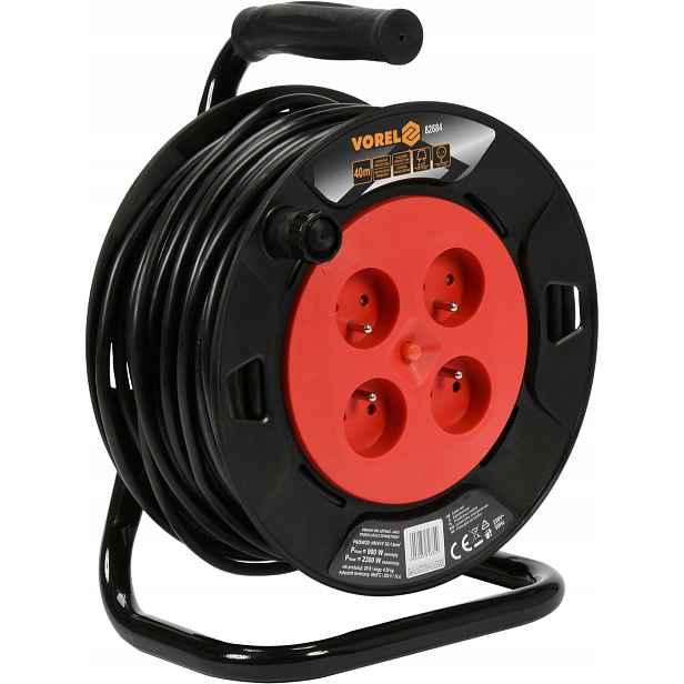 Vorel prodlužovací kabel 4G 3x1,0mm2 40m 82684