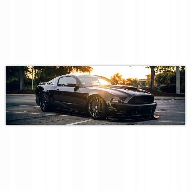 Plakáty 200x66 Černá bestie Mustang