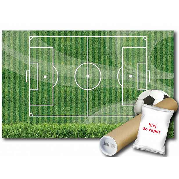Vinylová Fototapeta Míč Hřiště Stadion 152x104