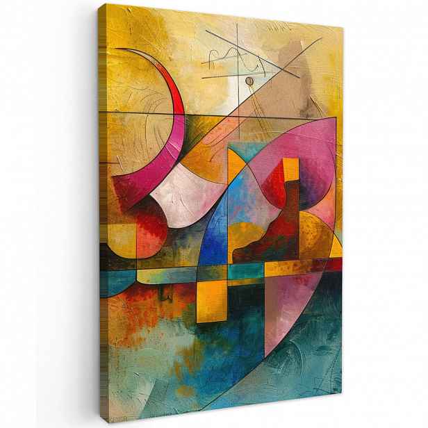 MuchoWow OBRAZ NA PLÁTNĚ Umění - abstraktní - moderní 20x30 cm