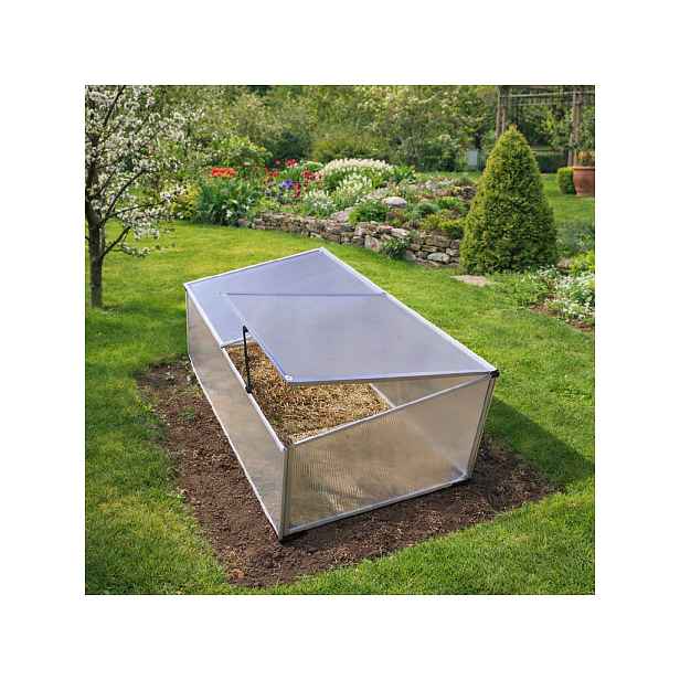 Pařeniště BestBerg BBGH-60CF / 100 x 60 x 40 cm / stříbrná