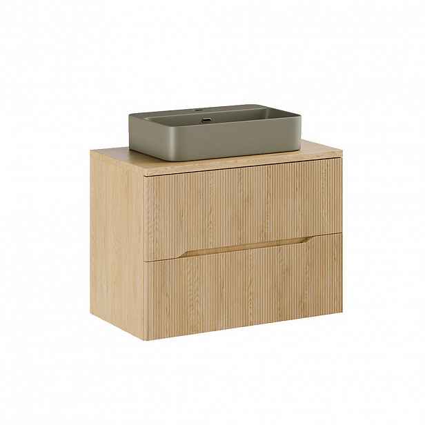 Petits-meubles UMYVADLO 80.6cm Isaline Světlý dub