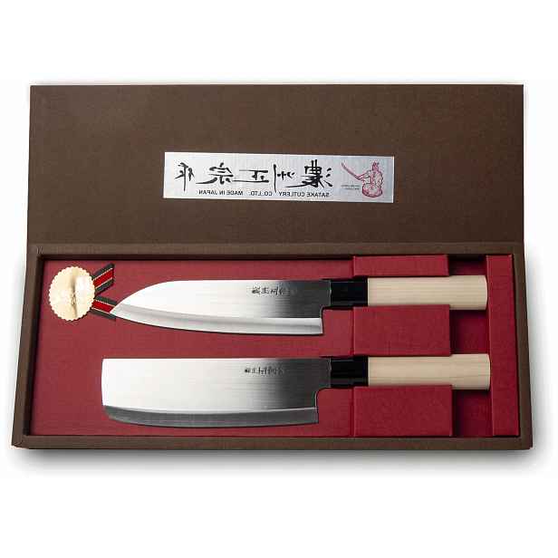 Sada japonských nožů Satake 17,5 cm nože