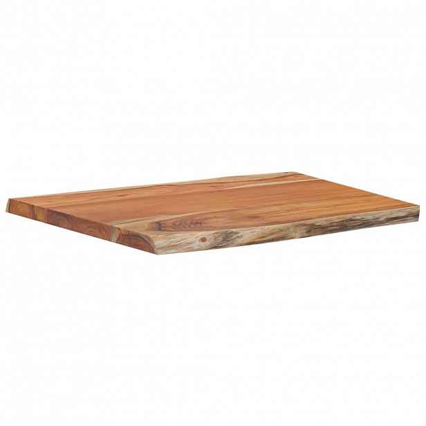 vidaXL Stolní deska 70x60x2,5 cm obdélník masivní akácie živá hrana