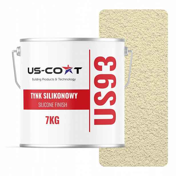 Silikonová Fasádní Omítka Žlutá Světlá F622 7 Kg Beránek Granulace 1.5 mm