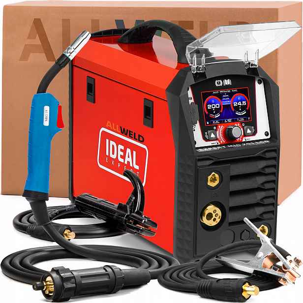 Invertorová Svářečka Ideal Expert Mig 201 LCD 230V 200A Synergie Mma Tig Lift