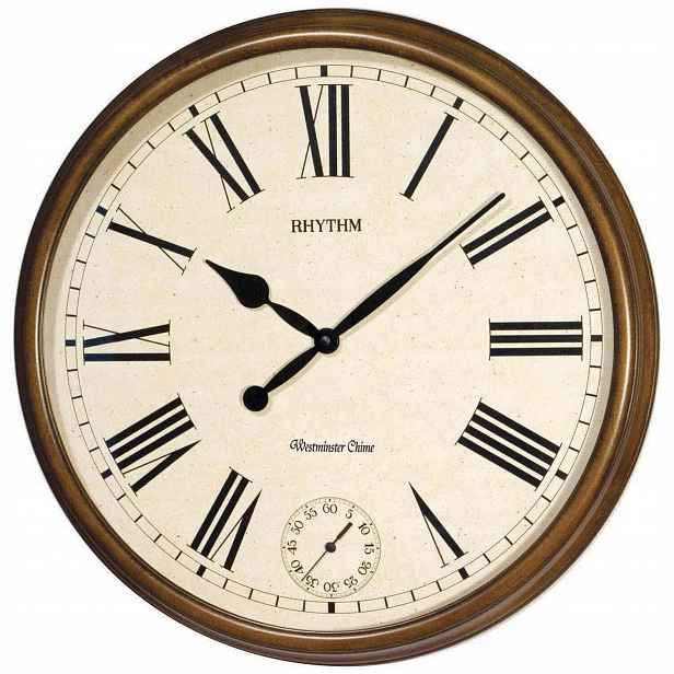 Nástěnné Hodiny Rhythm 50 cm Westminster Melodie 721