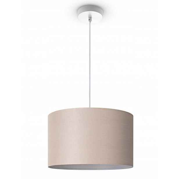 Závěsná lampa do jídelny Hugo. boho papír, ratan