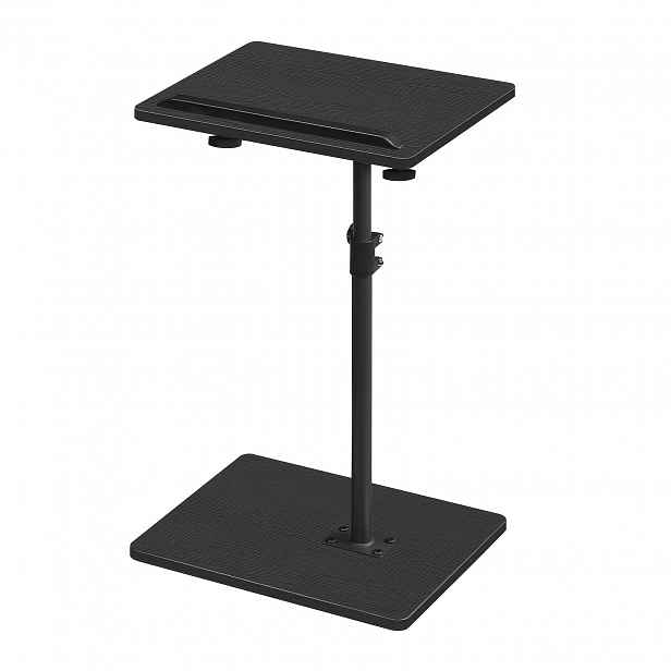 TEMU Podnos na opěrku pohovky, otočný stupňů, výškově nastavitelný, nastavitelný TV podnos, s přihrádkou na mobilní telefon a tablet, boční stolek ve
