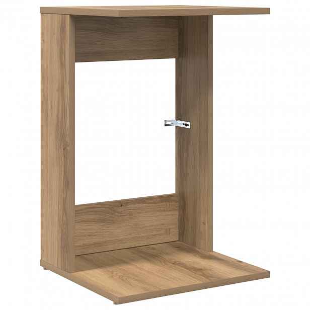 vidaXL Boční stůl Artisanový dub 40 x 38 x 62,5 cm Kompozitní dřevo