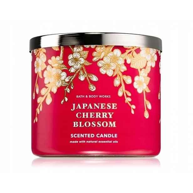 Vonná svíčka parafínová Japanese Cherry Blossom Bath & Body Works