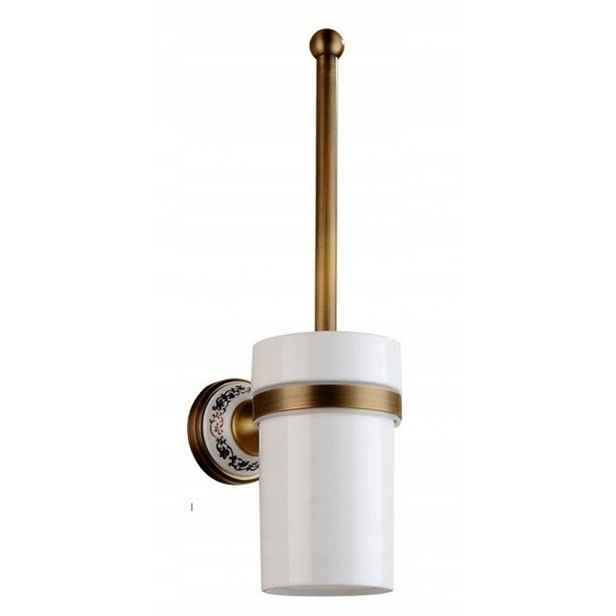 Koupelnové doplňky Old Retro Mosaz Vzory Keramika Wc kartáč