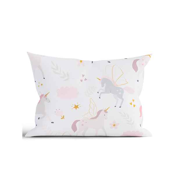 MKLuzkoviny.cz Bavlněný povlak na polštář Renforcé 50 x 70 cm - Unicorn