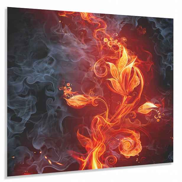 Tvrzený Panel 4mm 60x70cm Ochranný Lacobel Do Kuchyně Dekorativní