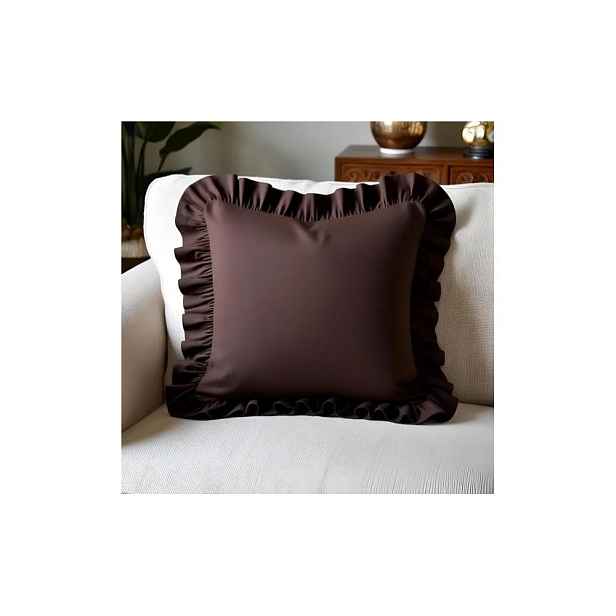 Povlak na polštář s příměsí bavlny 40x40 cm Ruffled – Mila Home