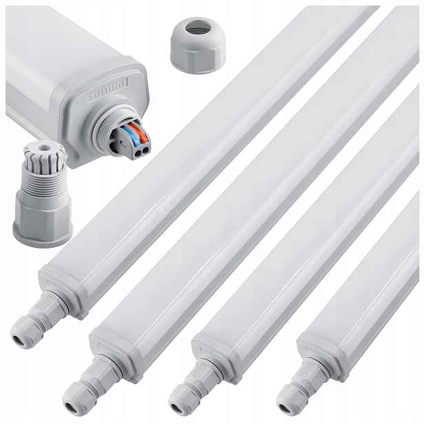 Hermetické Led svítidlo IP66 4x Philips WT060C 30W 3600lm 4000K Neutrální