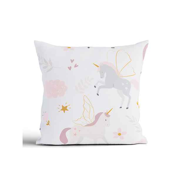MKLuzkoviny.cz Bavlněný povlak na polštářek Renforcé 40 x 40 cm - Unicorn