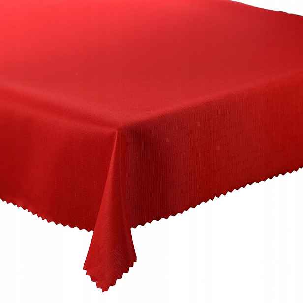 Ubrus odolný proti skvrnám Deszczyk Červený 130 x 240 cm