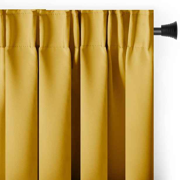 Žlutý dimout závěs 200x270 cm Kierra – Restilo