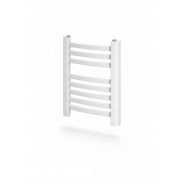 Nástěnný Koupelnový Radiátor Bílý Žebřík GR2 500 x 400 MM 8 Žeber 237 W