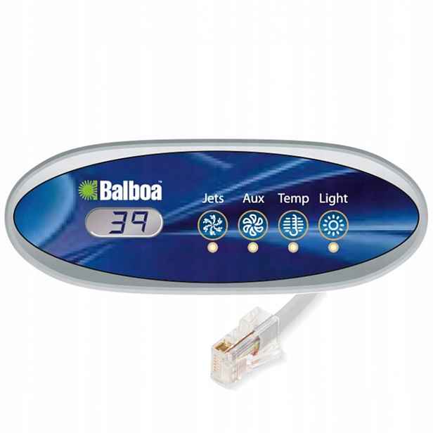 Ovládací panel s displejem Balboa VL240 4 tlačítka pro Spa