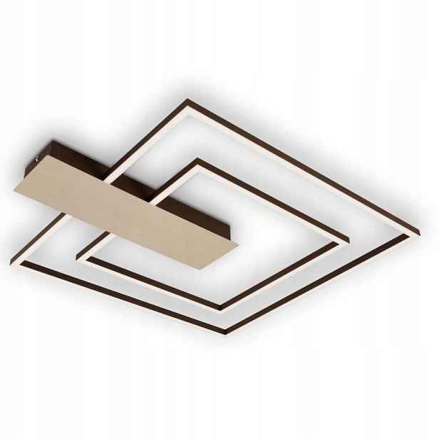 Stropní Svítidlo Led Stropní svítidlo 25W Stmívač Zlatá moderní obývací pokoj Ložnice
