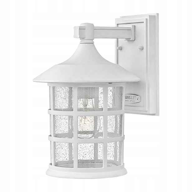 Venkovní nástěnná lampa vintage retro námořnická bílá IP44 Hinkley