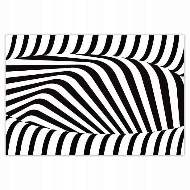 Plakáty 200x135 Abstrackja černobílá
