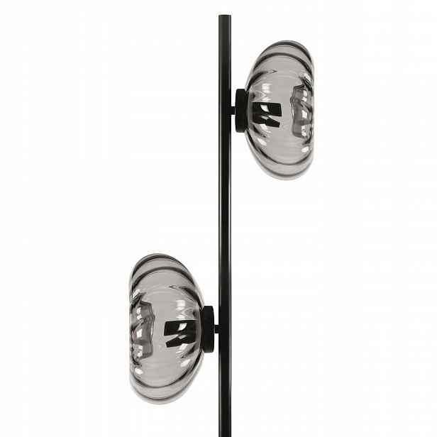 Dekorativní Skleněná Podlahová Lampa 2XE14