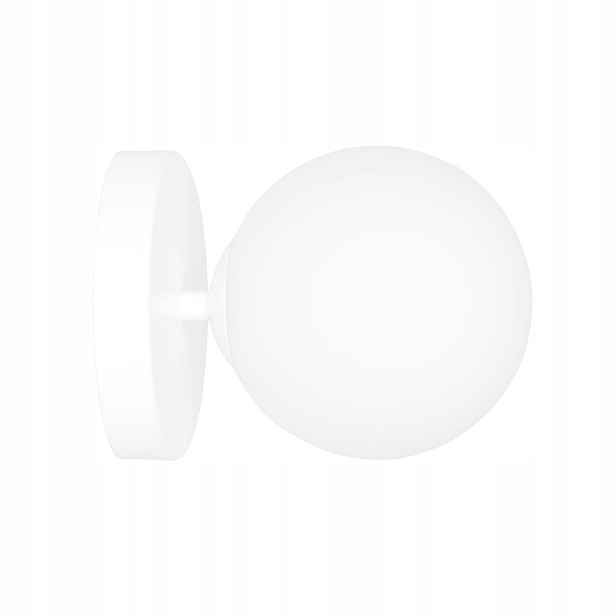 Nástěnné svítidlo Emibig Bior K1 White bílé 15x15 cm, 1xE14, 10 W, IP20 Emibig