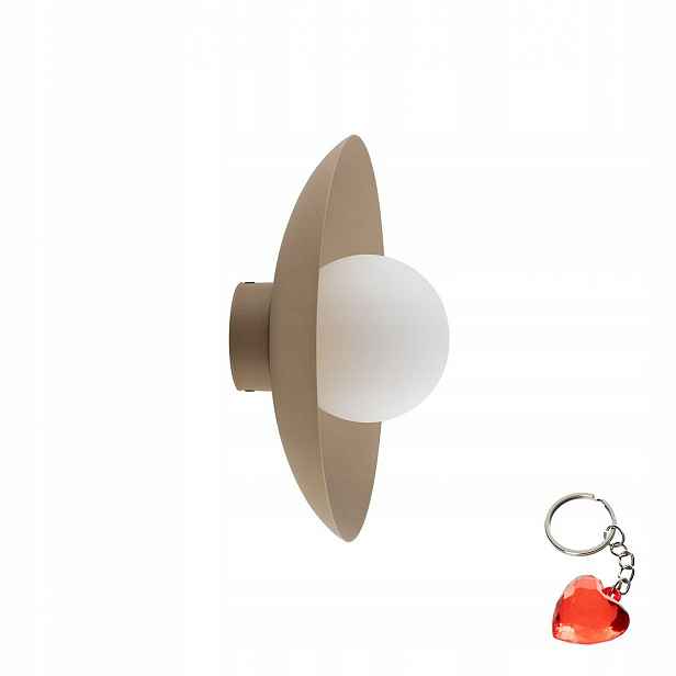Stropní Svítidlo Nástěnná lampa Slate béžová kovová 28 cm G9 Moderní Tk Lighting