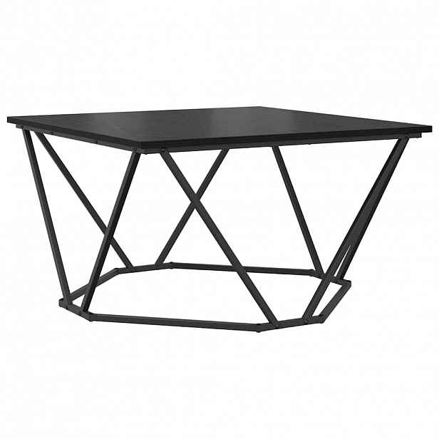 vidaXL Konferenční stolek Černý dub 80 x 80 x 45 cm