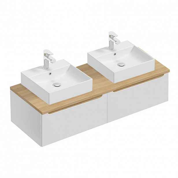 Petits-meubles DVOJUMYVADLO 120cm Livia Bílá