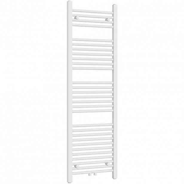 Koupelnový radiátor Benito - středové připojení 50mm/boční - 583 W - bílá  lesklá - 1500x450 mm