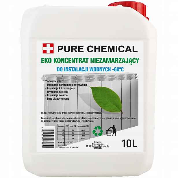 Solární Propylenglykolový Koncentrát Eko -60C 10 L