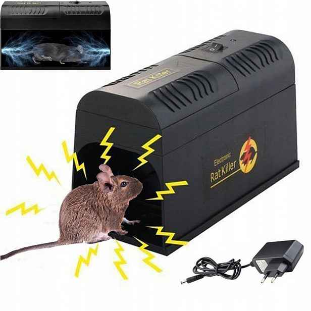 Elektrická Past Past Na Myši Krysa Hlodavci Snadné Použití