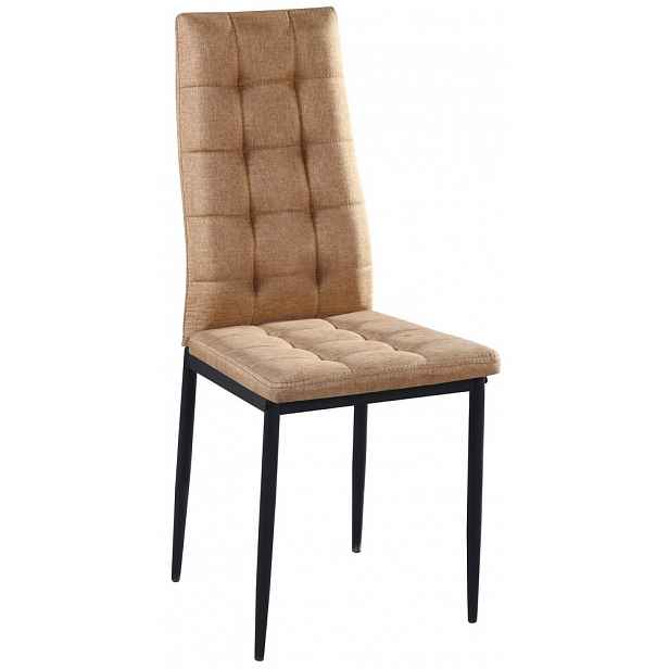 Jídelní židle Douglas, béžová - 43x98x52 cm