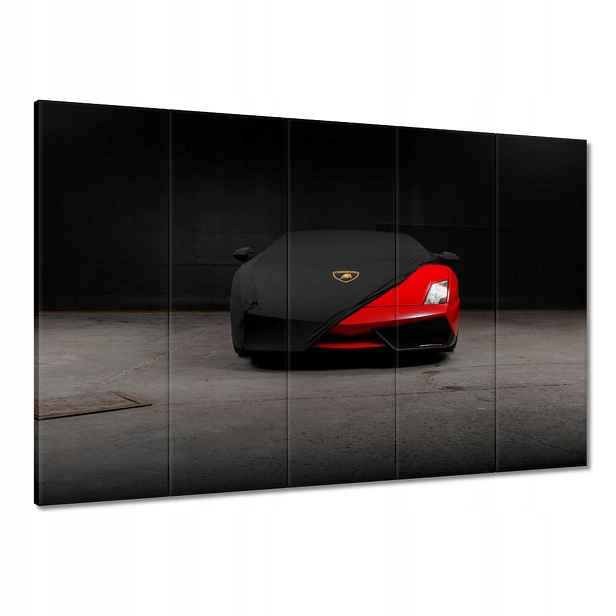 Obrazy 100x70 Červené sportovní auto