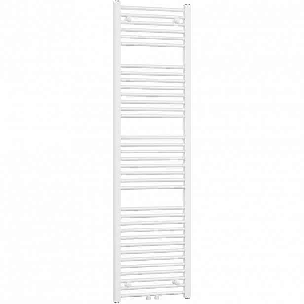 Koupelnový radiátor Benito - středové připojení 50mm/boční - 703 W - bílá  lesklá - 1700x450 mm