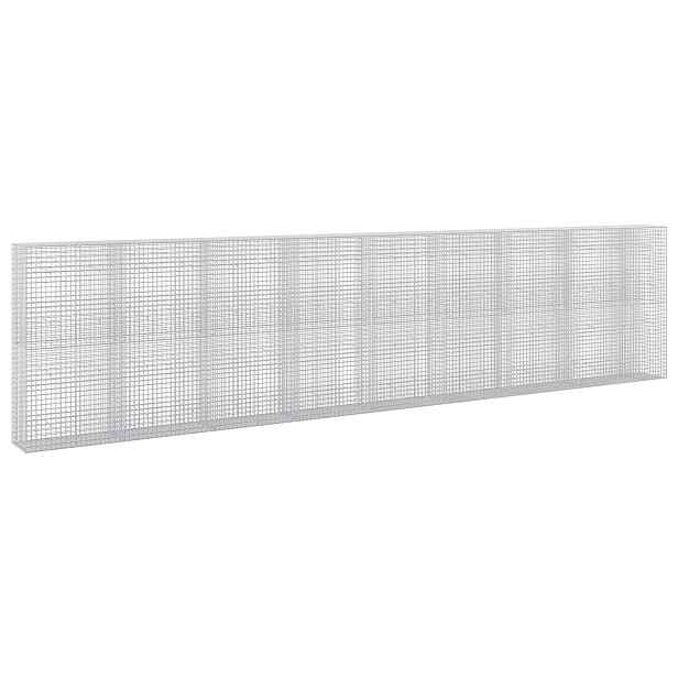 vidaXL Gabion s drátem 3,5 mm a síťkou 5x5 cm 850x50x200 cm
