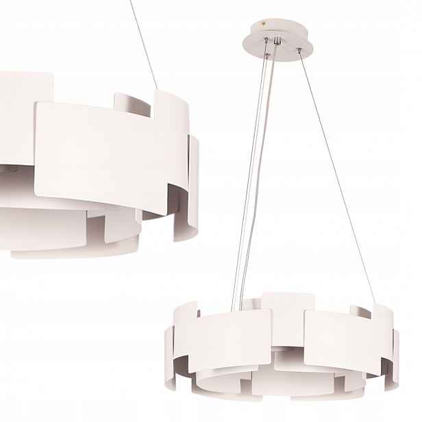 Závěsná lampa Eko-Light Torino Bílá 24W Led 46 cm Teplá 3000K Nastavitelná I
