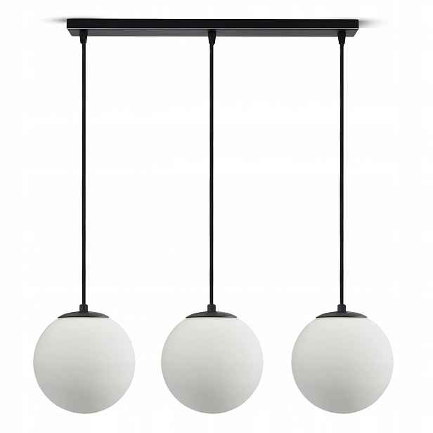 Závěsné Stropní Svítidlo Lustr Full Globe Glass 561-BZ3 G9 Bílé Led koule