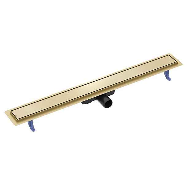 Lineární odtok Cersanit Tako 60 cm Oboustranný zlatý kartáčovaný S204-057