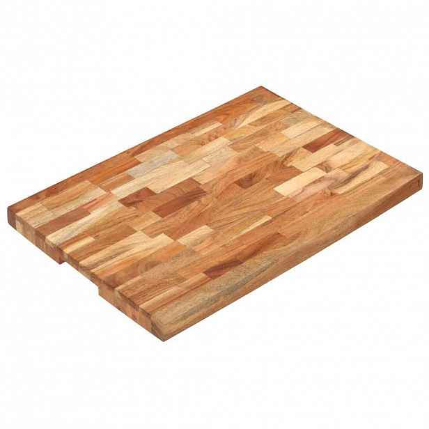 vidaXL Prkénko na krájení potravin 60 x 40 x 4 cm masivní akácie