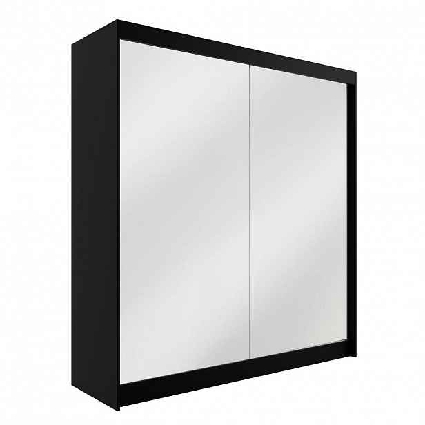 ALTDECOR ŠATNÍ SKŘÍŇ AMOHA – 200 cm – černá